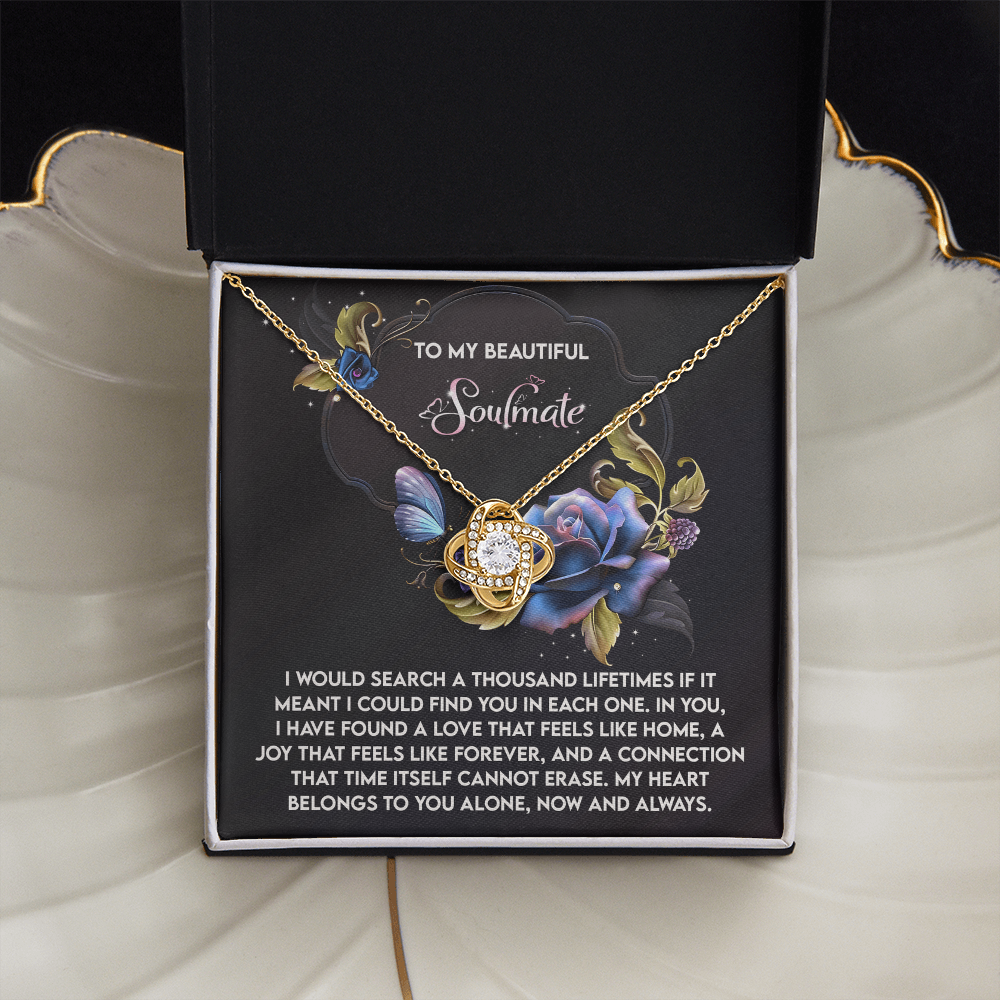 To My Beautiful Soulmate Necklace, Best Gifts For Girlfriend Christmas, Valentine Gifts For Her, Best Valentine Gifts For Her, Valentine's For Her