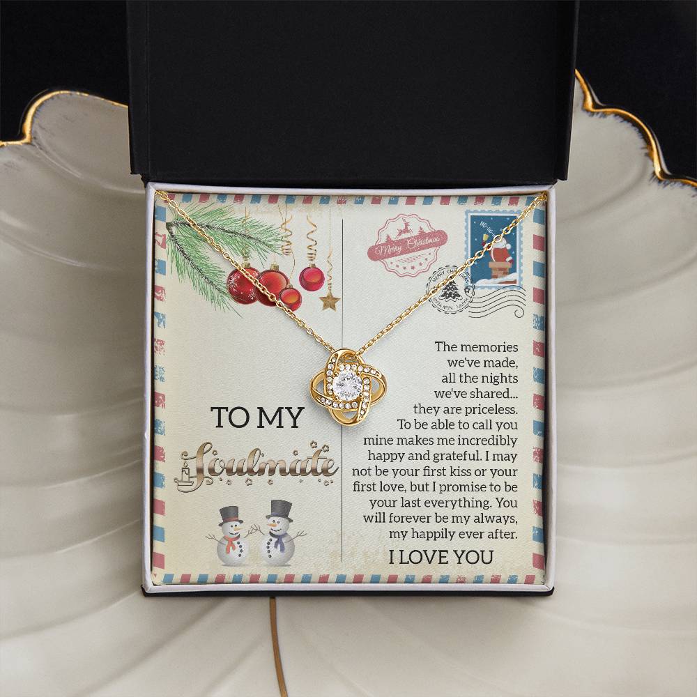 To My Soulmate Necklace, Gifts For Soulmate, Christmas Gifts For Girlfriend, Gifts For Her For Christmas, Christmas Gifts For Your Wife