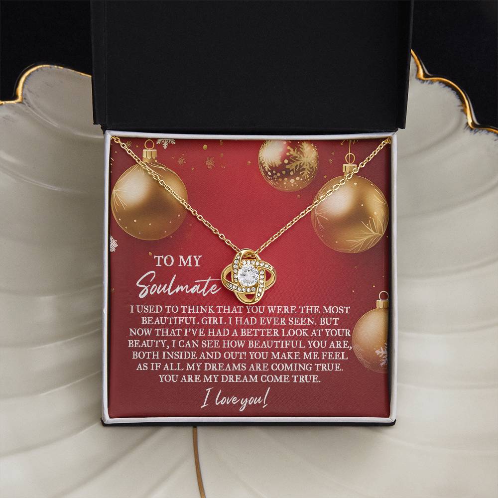 To My Soulmate Necklace, Christmas Gift For Wife, Christmas Ideas For Woman, Wifes Christmas Gifts, Womens Christmas Ideas