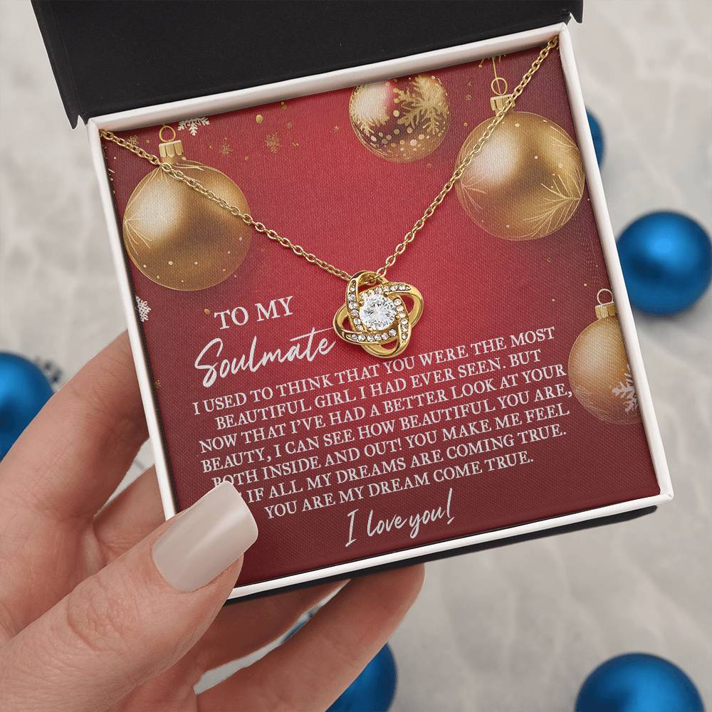 To My Soulmate Necklace, Christmas Gift For Wife, Christmas Ideas For Woman, Wifes Christmas Gifts, Womens Christmas Ideas