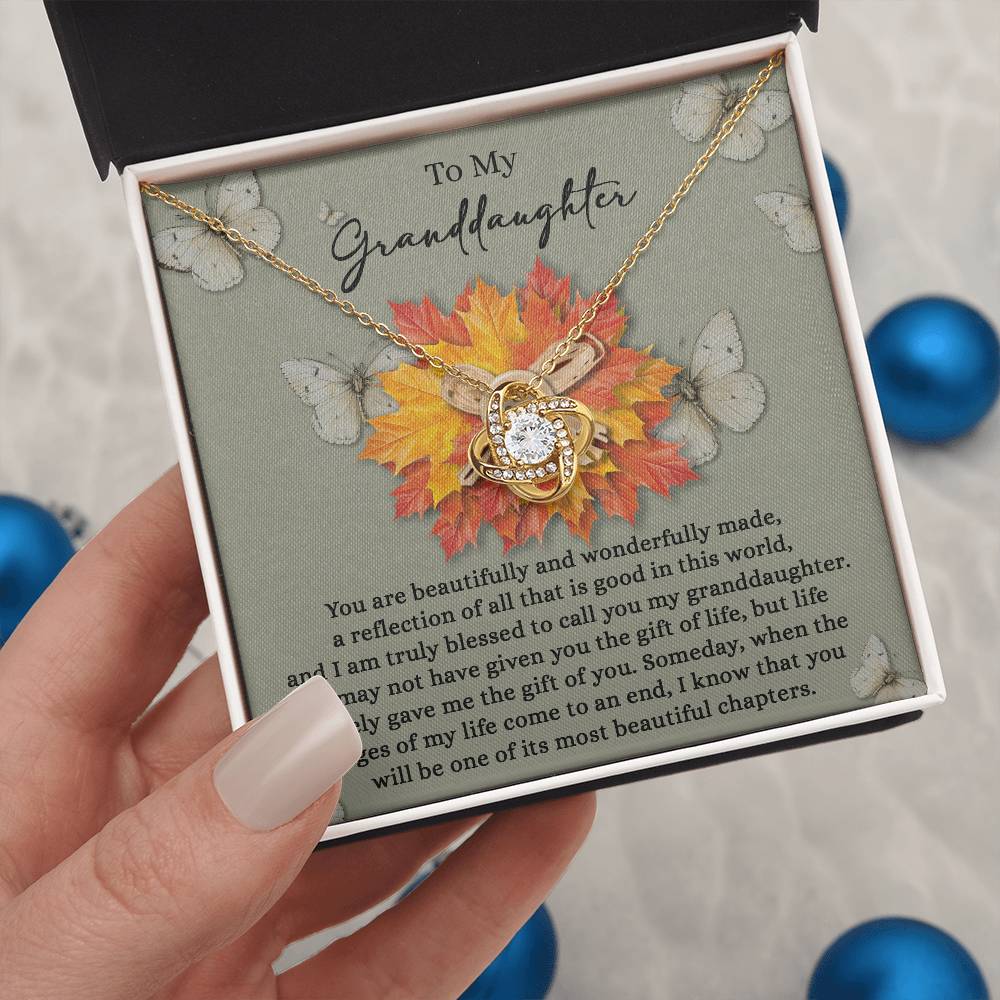To My Granddaughter Necklace, Our Granddaughter Gifts From Grandparents, Great Granddaughter Necklace, Gifts For Granddaughter Adult