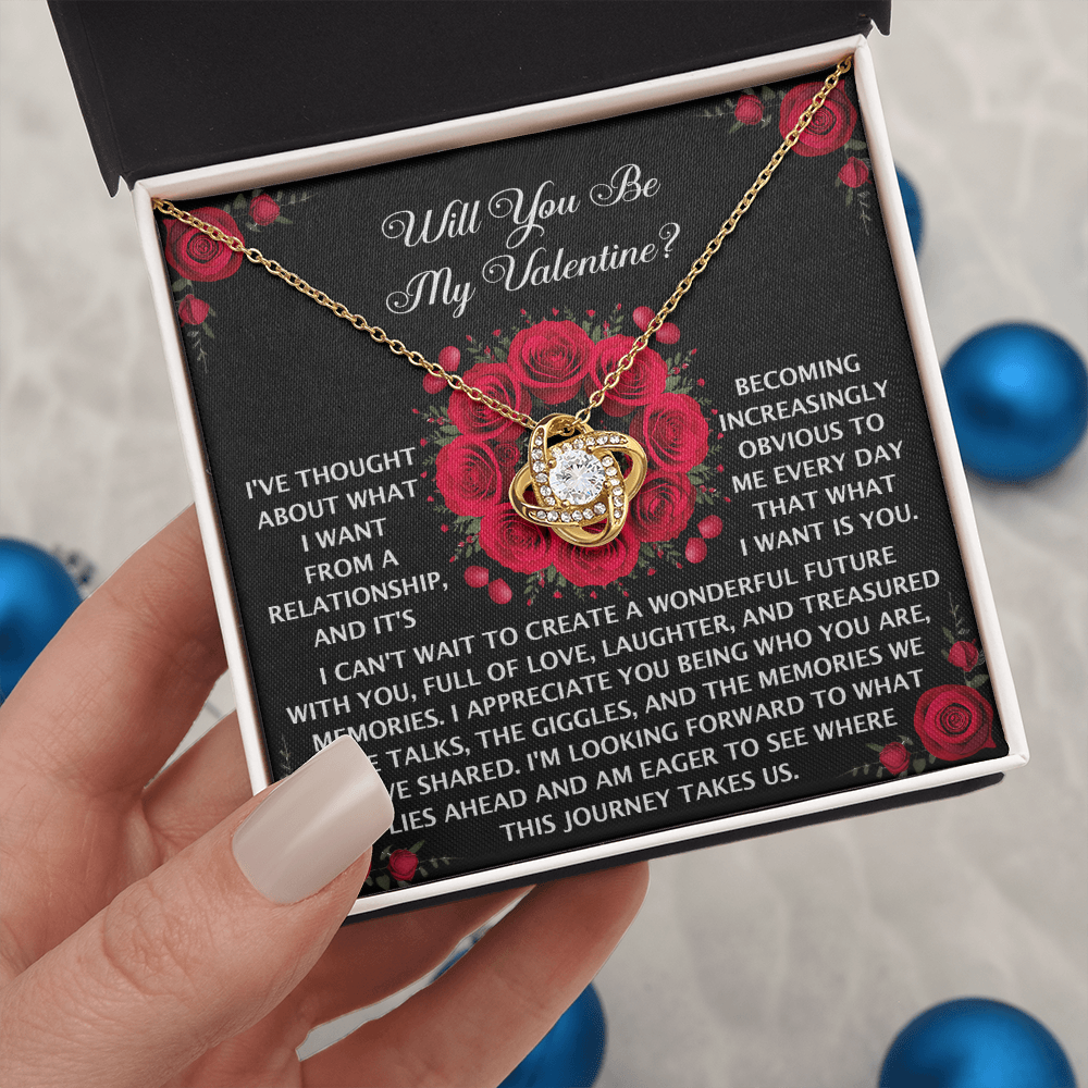 Will You Be My Valentine Necklace, Valentine's Day For Her, Unique Valentine Gifts For Her, Valentine's Day Necklace For Her, Valentine Funny Gifts