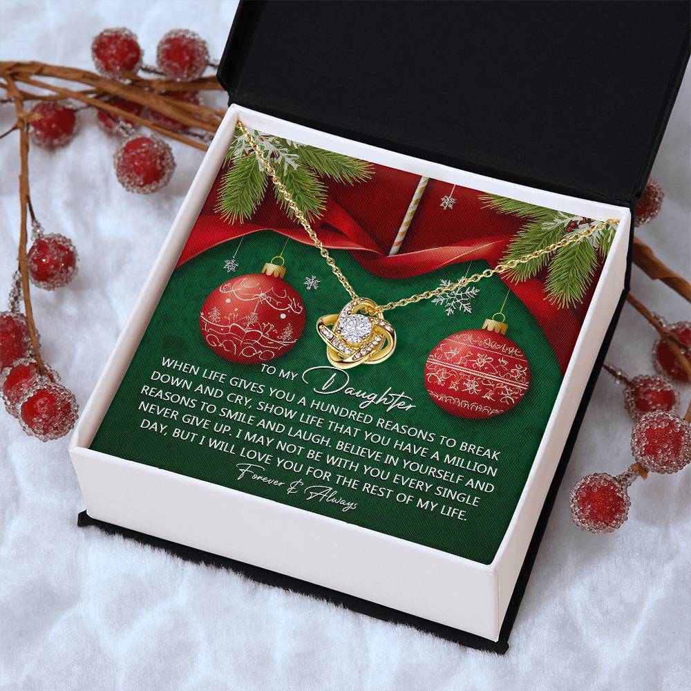 To My Daughter Necklace, Father Daughter Christmas Gifts, Daughter Gifts For Christmas, Adult Daughter Christmas Gifts