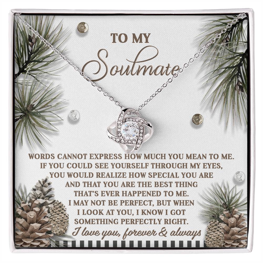 To My Soulmate Necklace, Soulmate Necklace Women, Wife Christmas Gift Ideas, Christmas Gift For Wives, Christmas For Wife