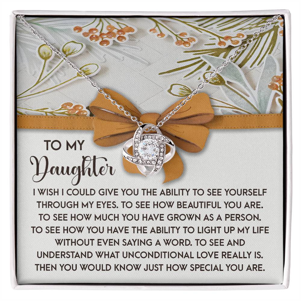 Adult Daughter Christmas Gifts, To My Daughter Necklace, Necklace For Daughter From Dad, To Our Daughter Necklace From Mom And Dad