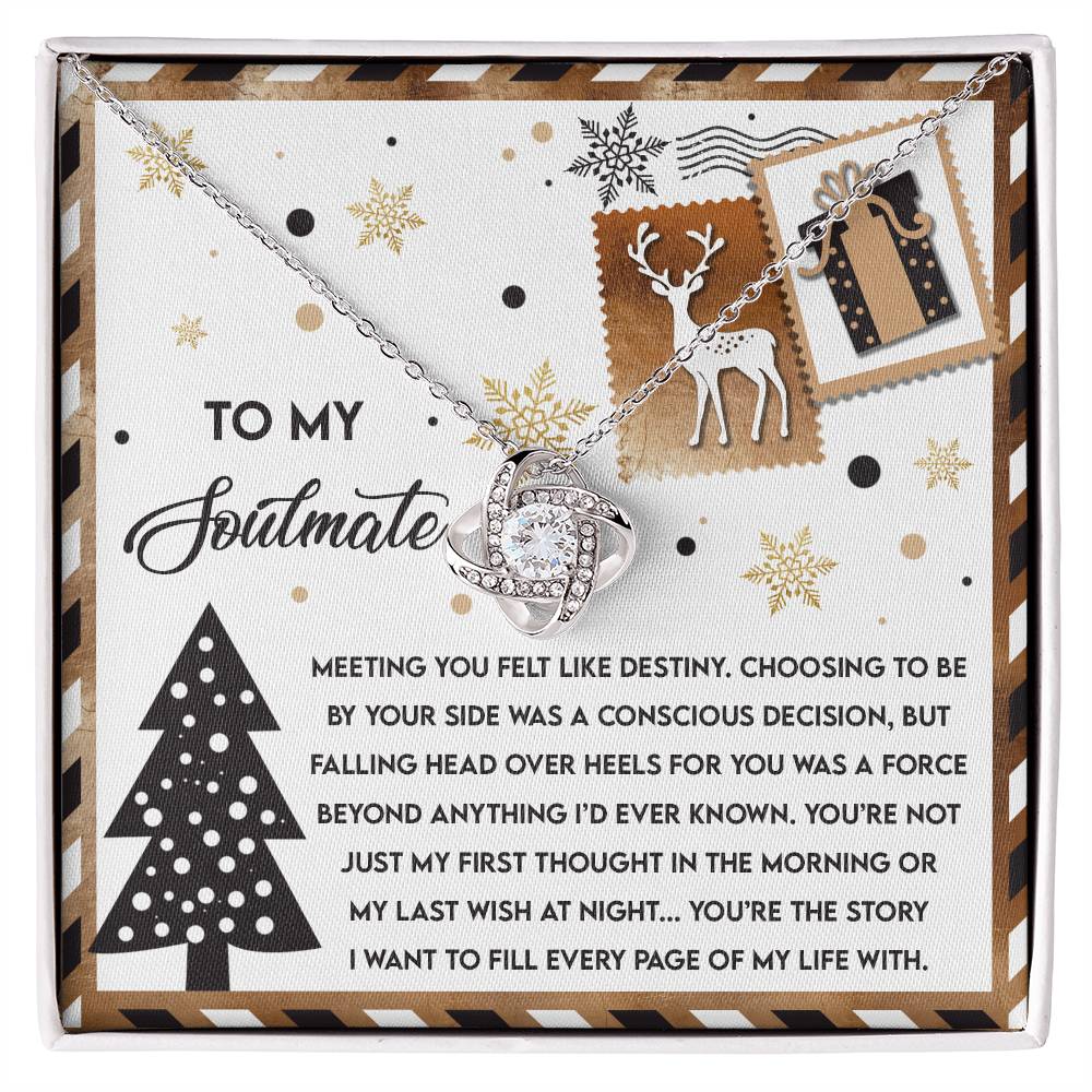 To My Soulmate Necklace, Womens Christmas Presents, Christmas Gifts For Her, Christmas Gifts For My Wife, Ideas For Christmas