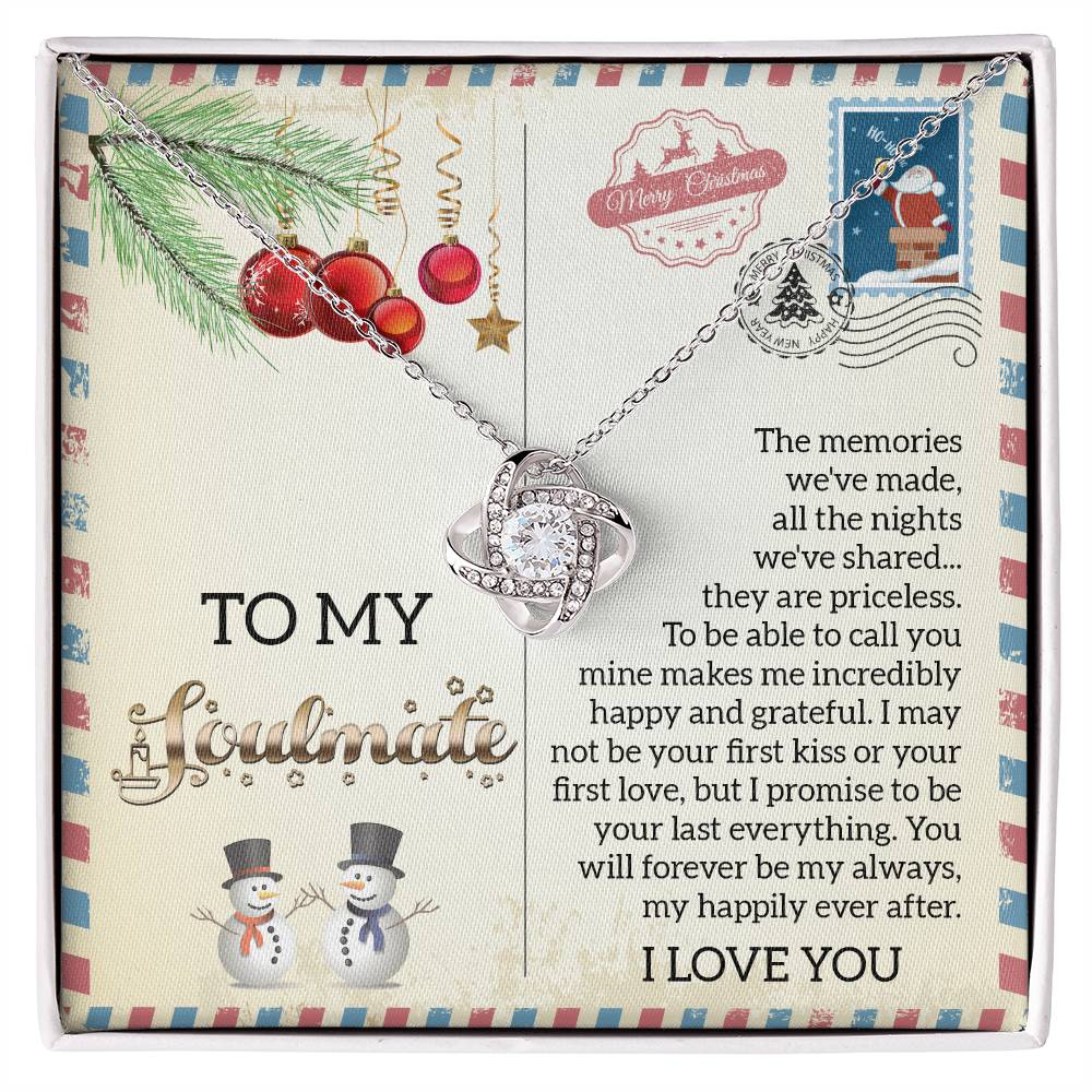 To My Soulmate Necklace, Gifts For Soulmate, Christmas Gifts For Girlfriend, Gifts For Her For Christmas, Christmas Gifts For Your Wife