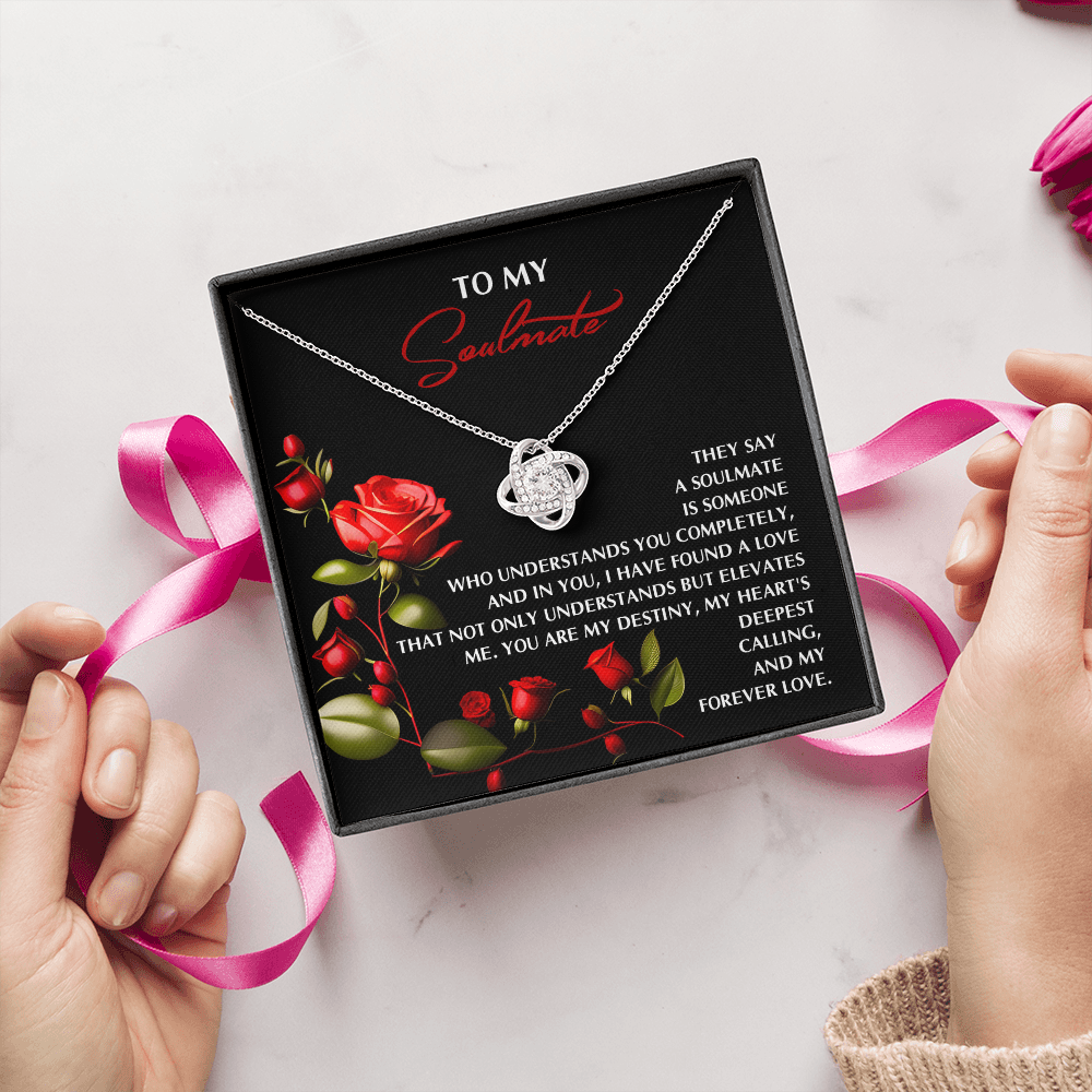 To My Soulmate Necklace, Birthday Gifts For Girlfriend Romantic, Best Valentine Gifts For Wife, Naughty Valentine's Gifts For Wife