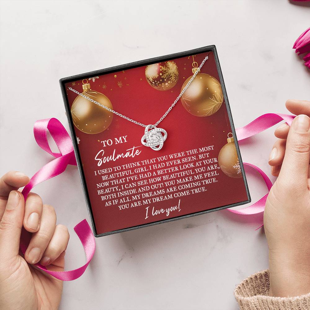 To My Soulmate Necklace, Christmas Gift For Wife, Christmas Ideas For Woman, Wifes Christmas Gifts, Womens Christmas Ideas