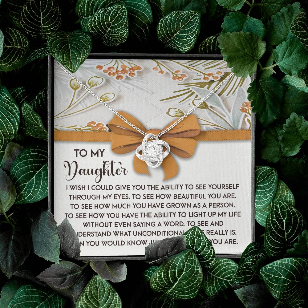 Adult Daughter Christmas Gifts, To My Daughter Necklace, Necklace For Daughter From Dad, To Our Daughter Necklace From Mom And Dad