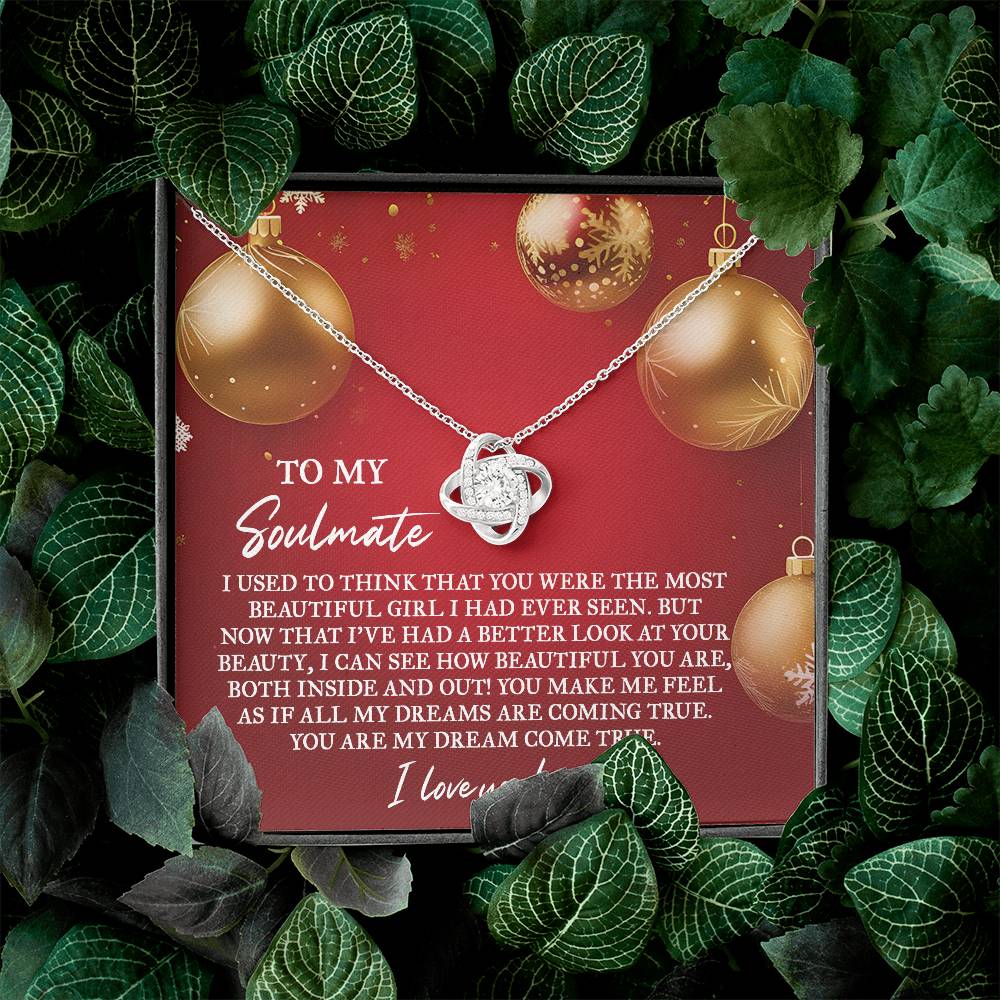 To My Soulmate Necklace, Christmas Gift For Wife, Christmas Ideas For Woman, Wifes Christmas Gifts, Womens Christmas Ideas