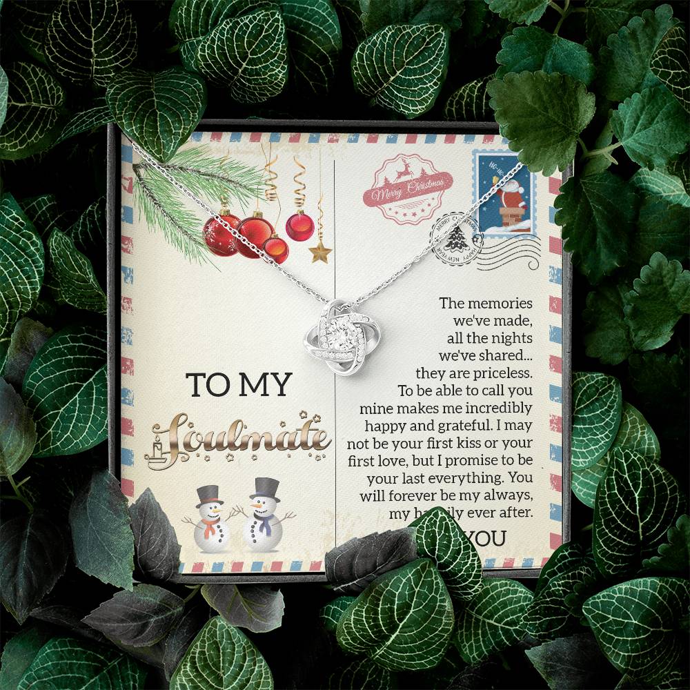 To My Soulmate Necklace, Gifts For Soulmate, Christmas Gifts For Girlfriend, Gifts For Her For Christmas, Christmas Gifts For Your Wife