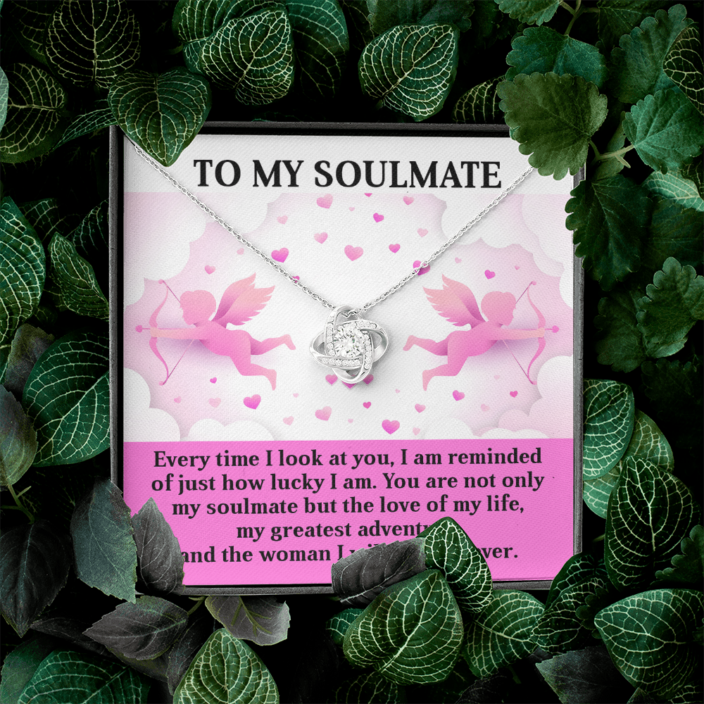 To My Soulmate Necklace, Valentine Gifts For Her, Best Valentine Gifts For Her, Valentine's Day Gifts For Women, Unique Valentine Gifts For Her
