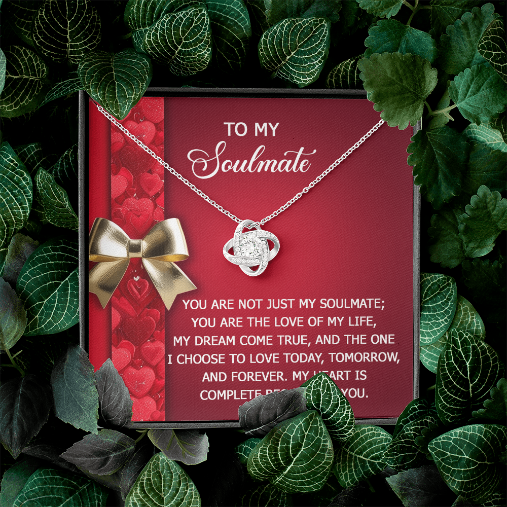 To My Soulmate Necklace, Soulmate Gifts For Women, Valentine Presents For Women, Valentine's Day For Her, Valentine Gifts For Women