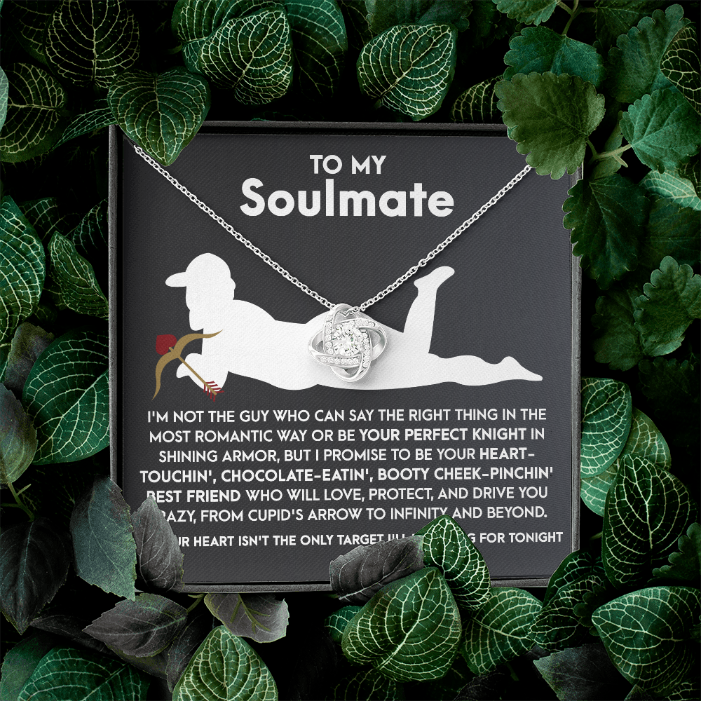 To My Soulmate Necklace, Best Valentine Gifts For Wife, To My Wife Valentine's Day Gift, Valentine's Day Necklace For Her, Valentine Birthday Gifts