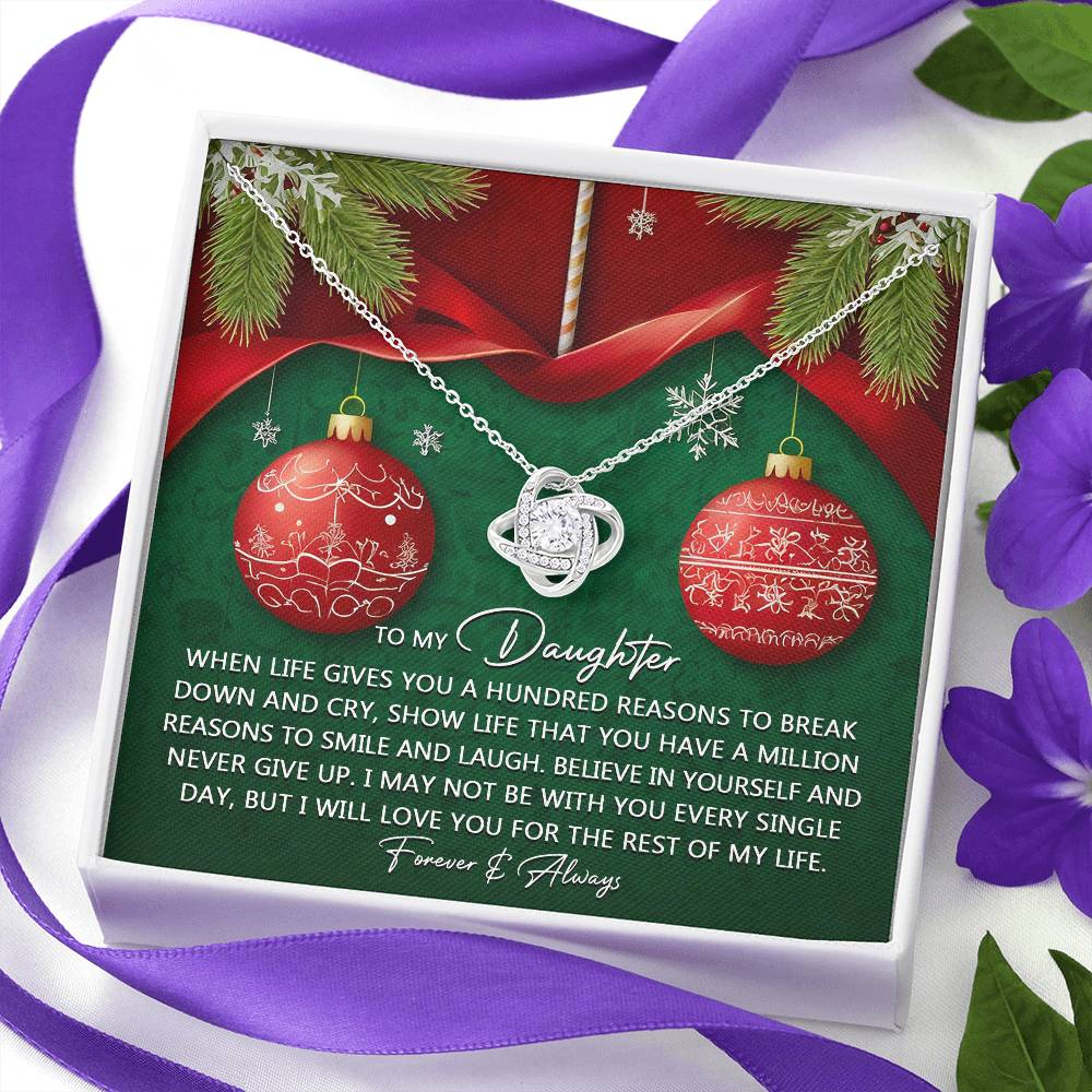 To My Daughter Necklace, Father Daughter Christmas Gifts, Daughter Gifts For Christmas, Adult Daughter Christmas Gifts