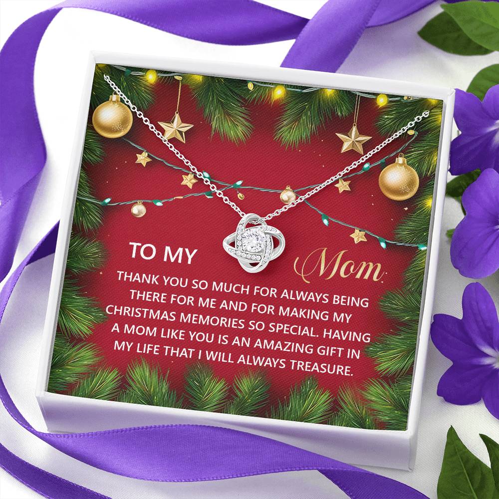 To My Mom Necklace, Christmas Gifts For My Mom, Christmas Gifts For Mom Necklace, Necklace For Mom From Daughter