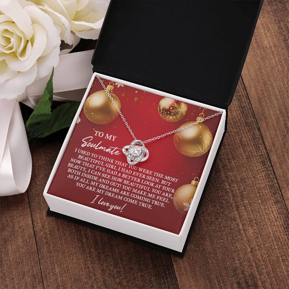 To My Soulmate Necklace, Christmas Gift For Wife, Christmas Ideas For Woman, Wifes Christmas Gifts, Womens Christmas Ideas