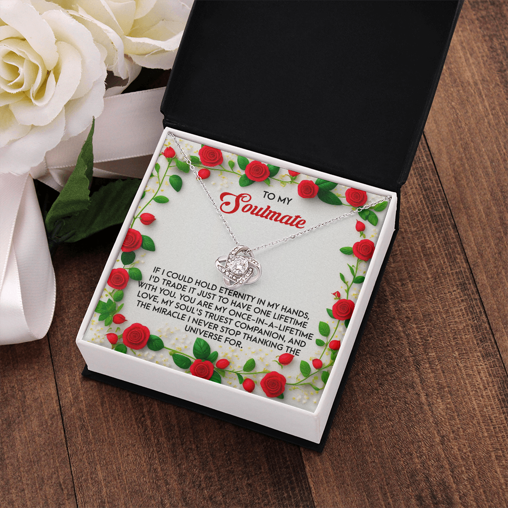 To My Soulmate Necklace, Necklaces For Girlfriend Gold, To My Beautiful Soulmate Necklace, Valentine Gifts For Husbands From Wife