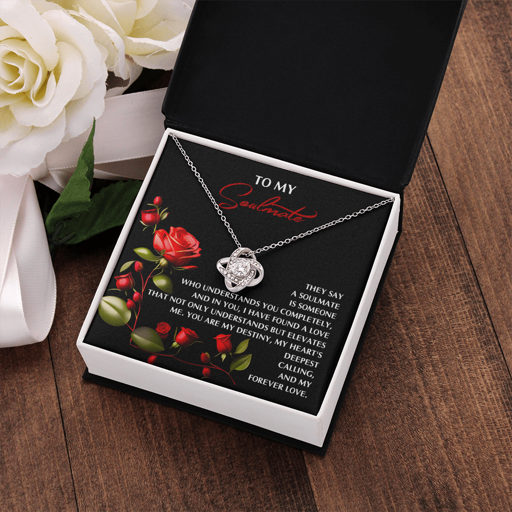 To My Soulmate Necklace, Birthday Gifts For Girlfriend Romantic, Best Valentine Gifts For Wife, Naughty Valentine's Gifts For Wife