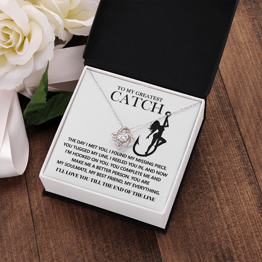 To My Greatest Catch Necklace, Naughty Valentine's Gifts For Wife, Best Valentine Gifts For Her, Valentine Presents For Women, Valentine's For Her