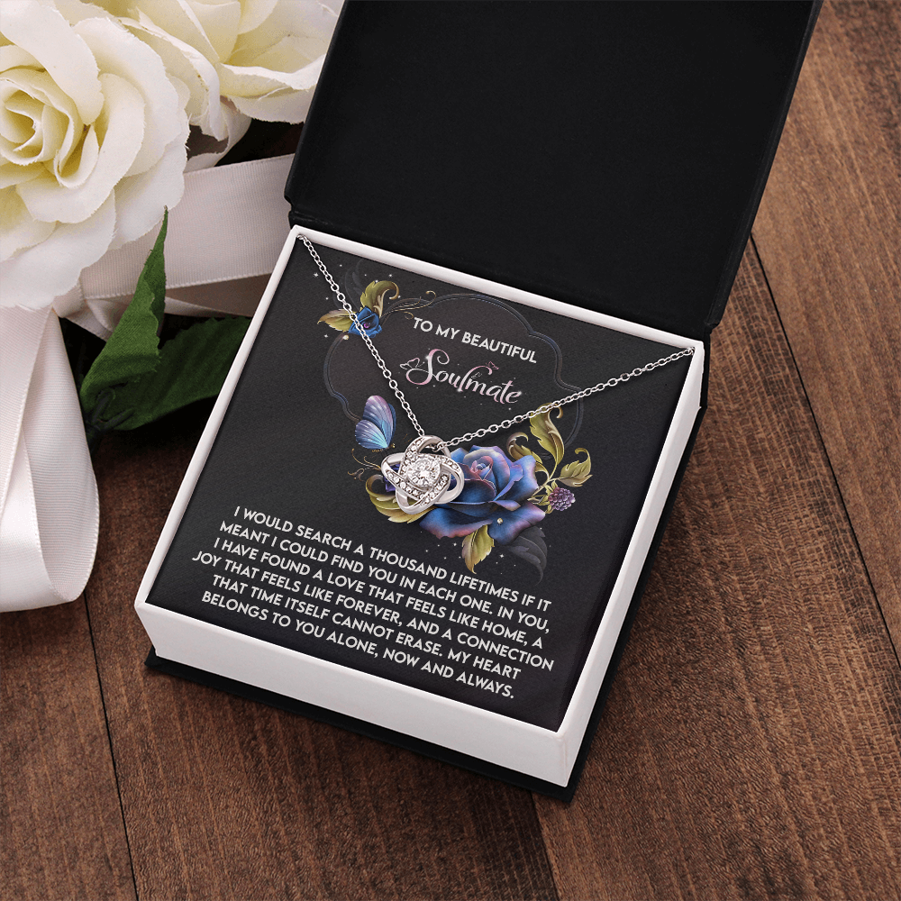 To My Beautiful Soulmate Necklace, Best Gifts For Girlfriend Christmas, Valentine Gifts For Her, Best Valentine Gifts For Her, Valentine's For Her