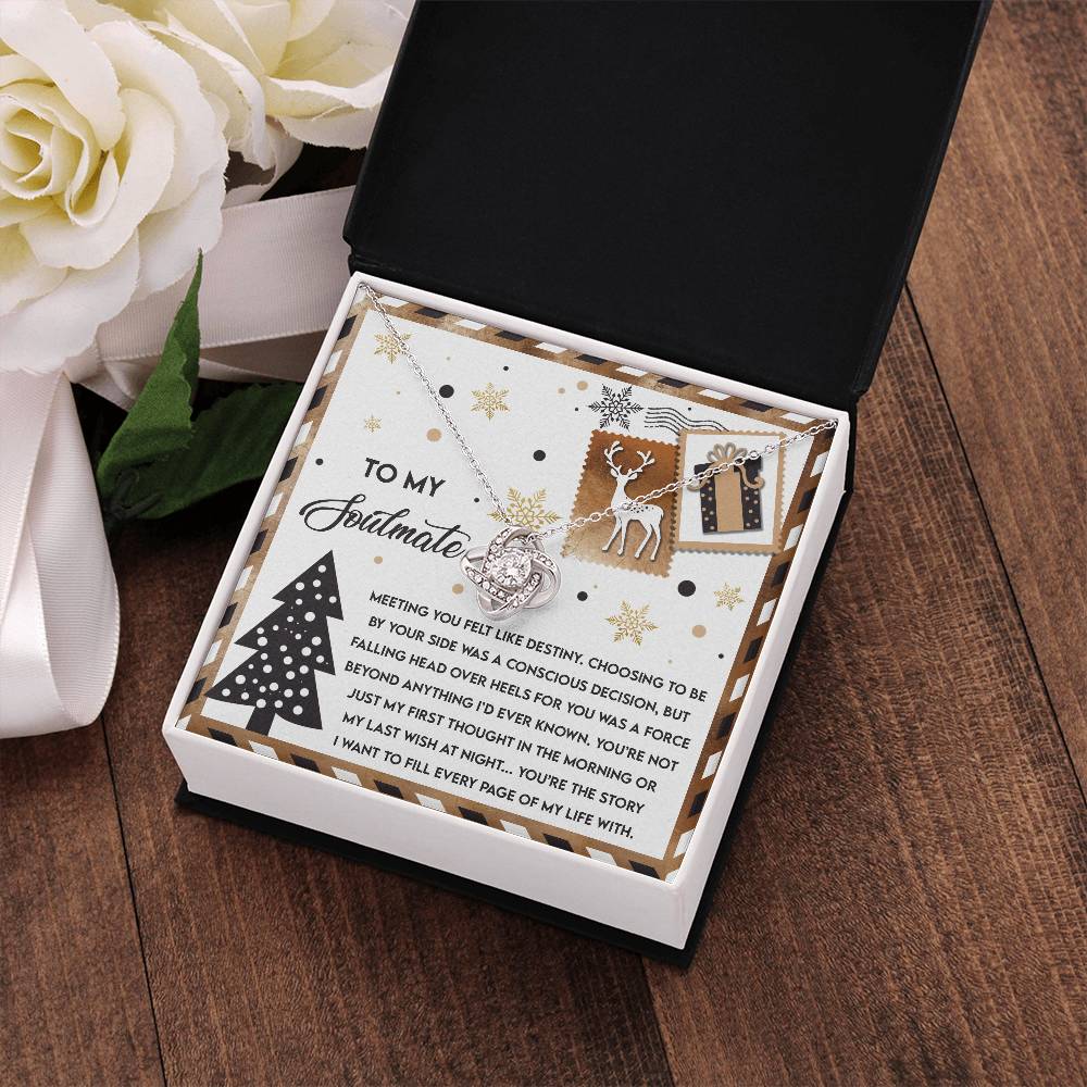 To My Soulmate Necklace, Womens Christmas Presents, Christmas Gifts For Her, Christmas Gifts For My Wife, Ideas For Christmas