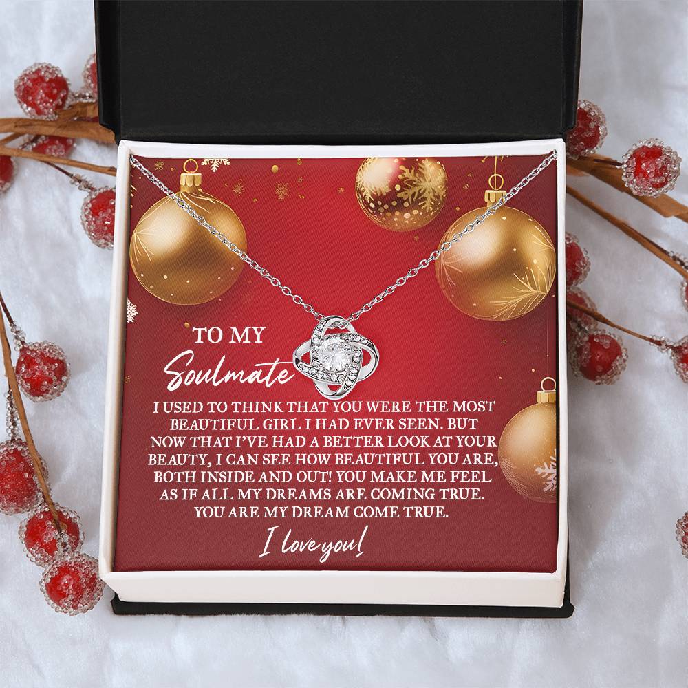 To My Soulmate Necklace, Christmas Gift For Wife, Christmas Ideas For Woman, Wifes Christmas Gifts, Womens Christmas Ideas