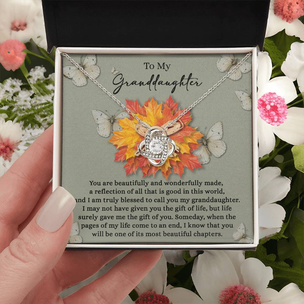 To My Granddaughter Necklace, Our Granddaughter Gifts From Grandparents, Great Granddaughter Necklace, Gifts For Granddaughter Adult