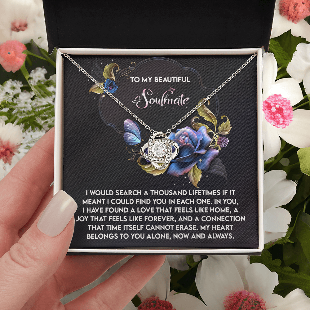 To My Beautiful Soulmate Necklace, Best Gifts For Girlfriend Christmas, Valentine Gifts For Her, Best Valentine Gifts For Her, Valentine's For Her