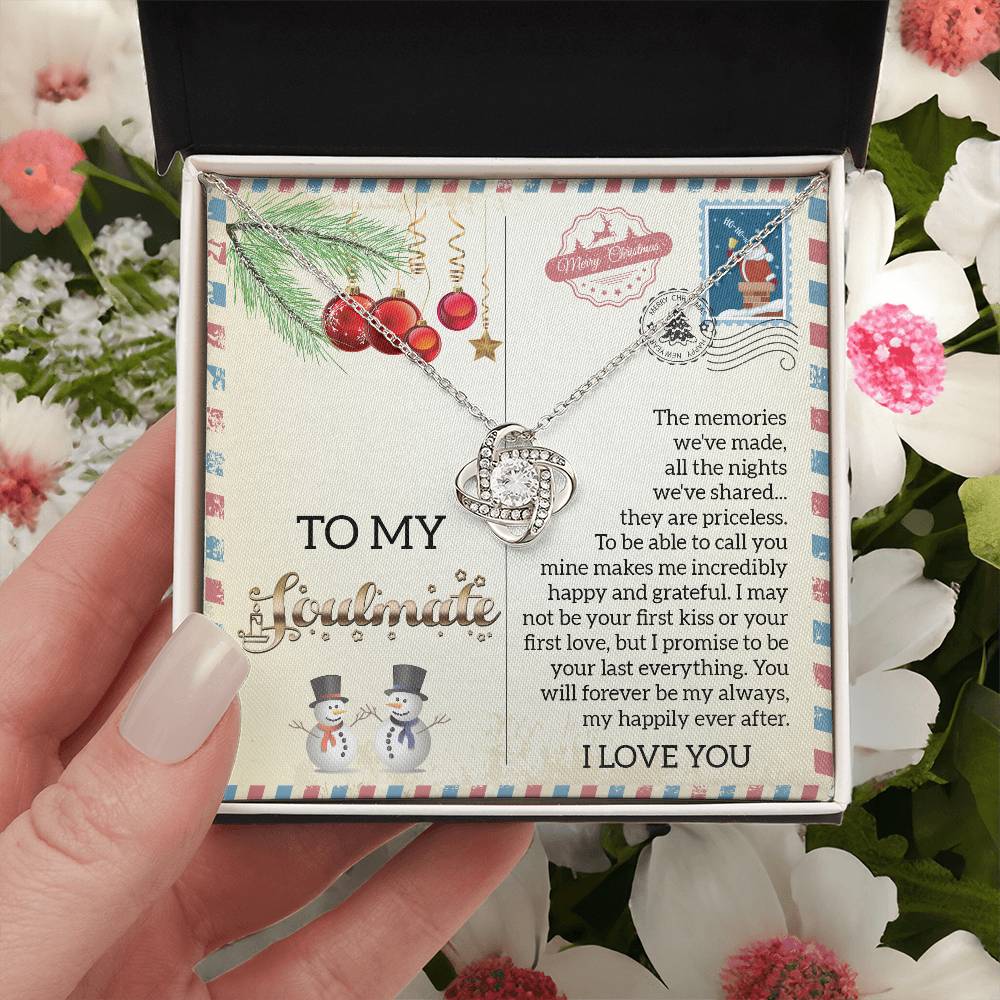 To My Soulmate Necklace, Gifts For Soulmate, Christmas Gifts For Girlfriend, Gifts For Her For Christmas, Christmas Gifts For Your Wife