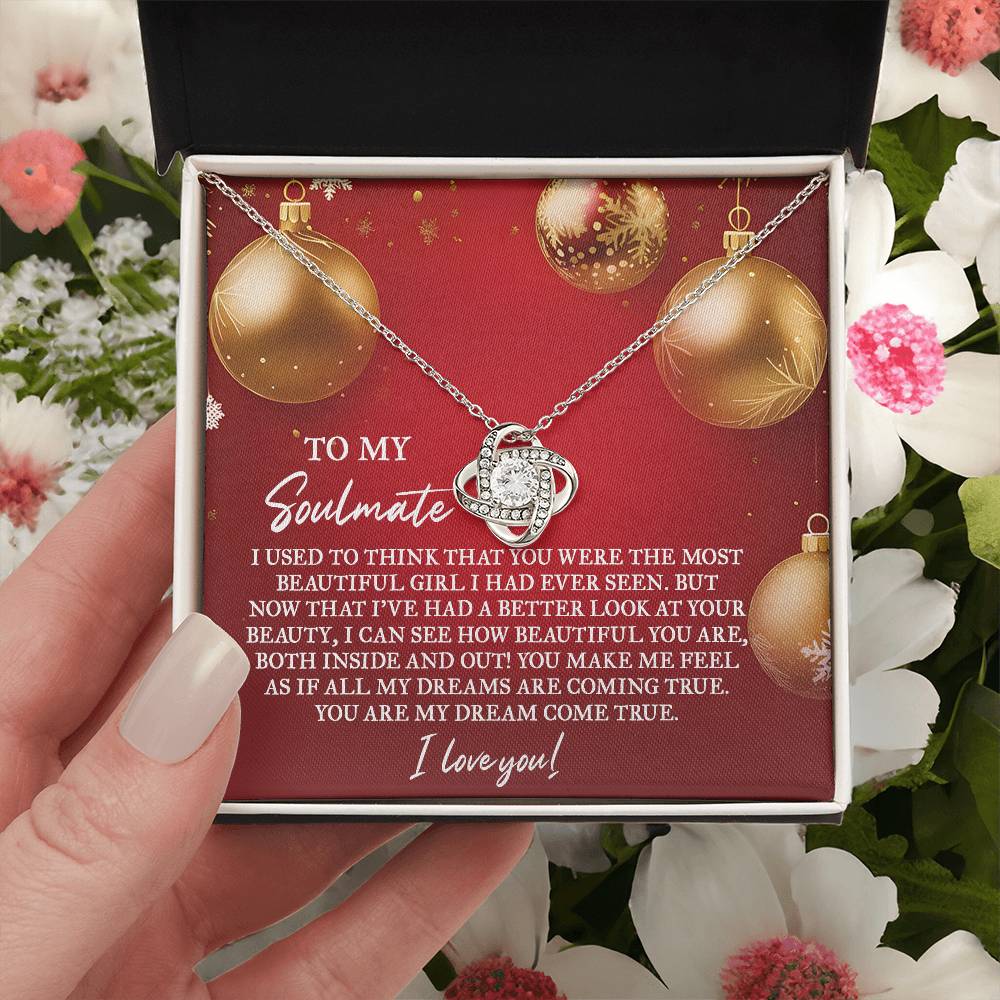 To My Soulmate Necklace, Christmas Gift For Wife, Christmas Ideas For Woman, Wifes Christmas Gifts, Womens Christmas Ideas