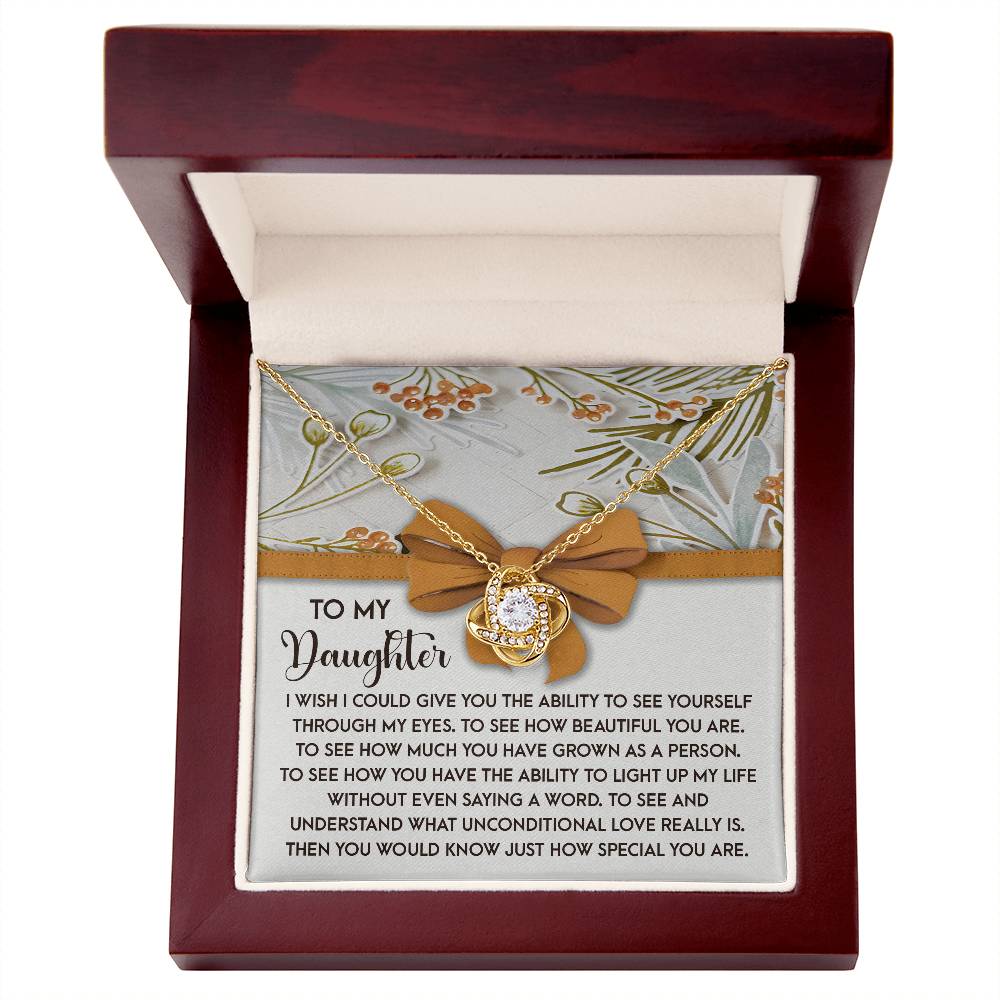 Adult Daughter Christmas Gifts, To My Daughter Necklace, Necklace For Daughter From Dad, To Our Daughter Necklace From Mom And Dad
