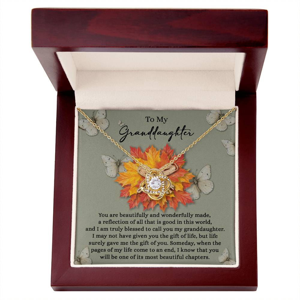 To My Granddaughter Necklace, Our Granddaughter Gifts From Grandparents, Great Granddaughter Necklace, Gifts For Granddaughter Adult