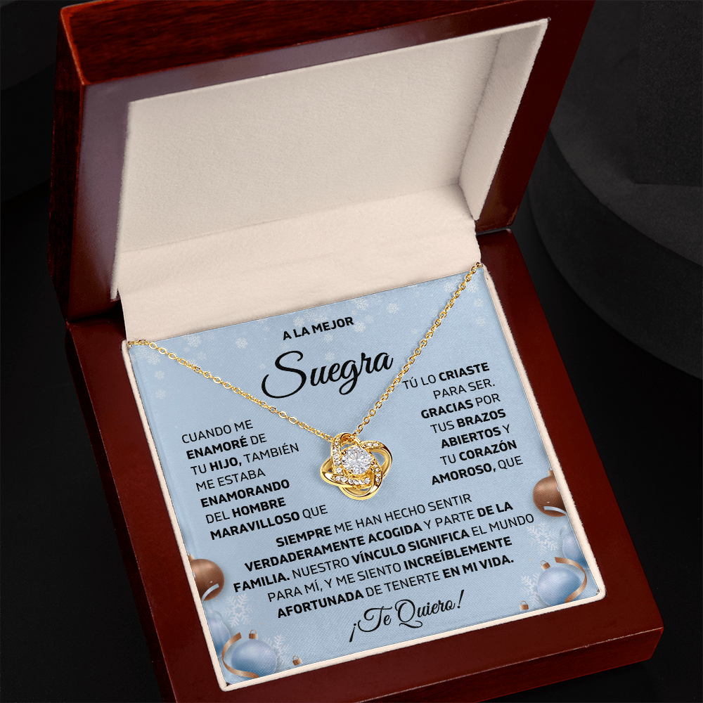 Regalo De Navidad Para Mi Suegra, Amor De Mis Amores, Un Regalo Unico Para El Amor De Mi Vida - SUEG_BR2_NLNM10_4