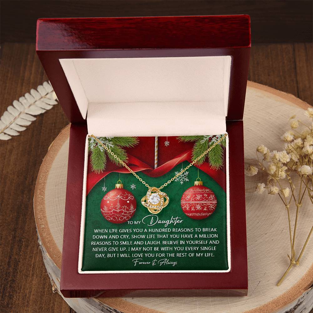 To My Daughter Necklace, Father Daughter Christmas Gifts, Daughter Gifts For Christmas, Adult Daughter Christmas Gifts