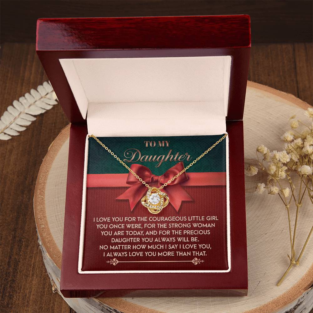 Father Daughter Christmas Gifts, Personalized Christmas Gifts For Daughter, Gifts For Adult Daughter From Mom, Necklaces For Daughter From Dad