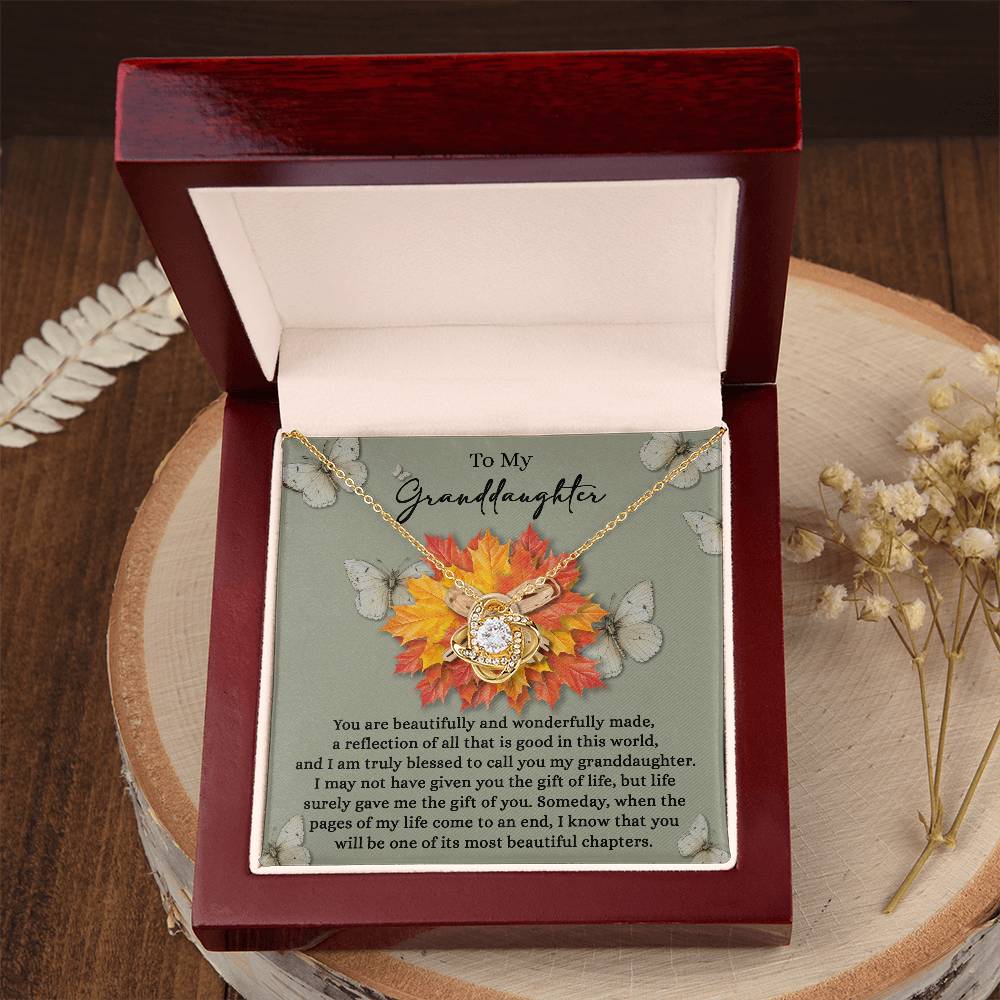 To My Granddaughter Necklace, Our Granddaughter Gifts From Grandparents, Great Granddaughter Necklace, Gifts For Granddaughter Adult