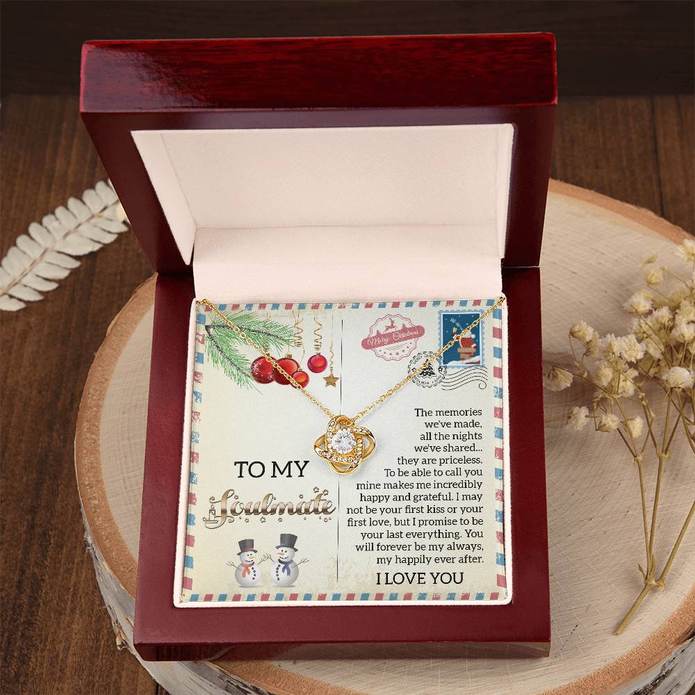 To My Soulmate Necklace, Gifts For Soulmate, Christmas Gifts For Girlfriend, Gifts For Her For Christmas, Christmas Gifts For Your Wife