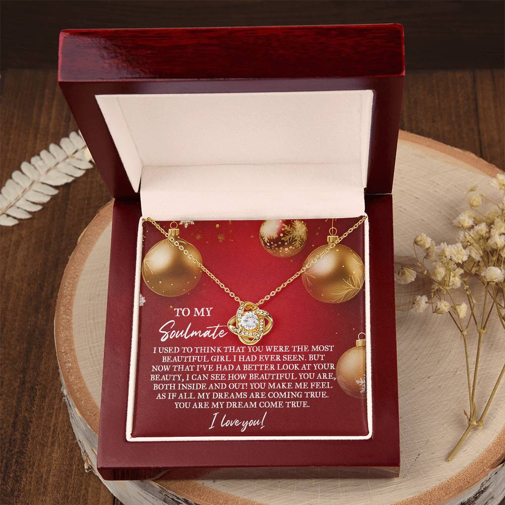 To My Soulmate Necklace, Christmas Gift For Wife, Christmas Ideas For Woman, Wifes Christmas Gifts, Womens Christmas Ideas