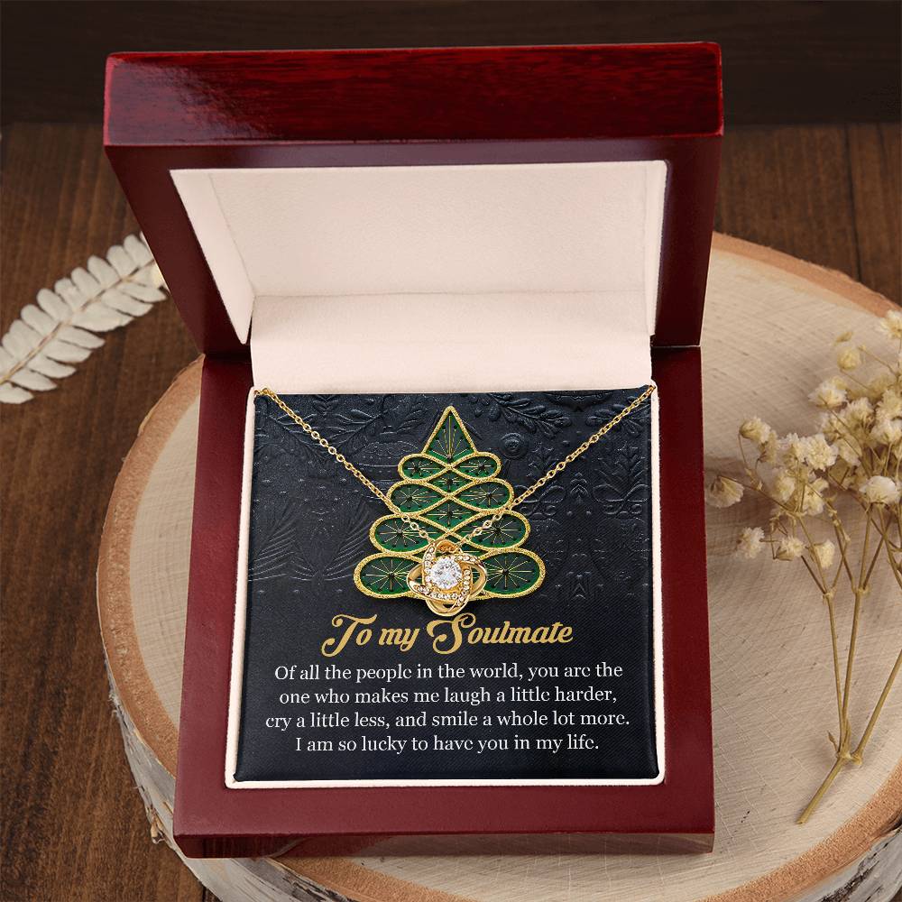To My Soulmate Necklace, Christmas Gift For Girlfriend, Christmas Gifts Ideas For Wife, Soulmate Necklace Women