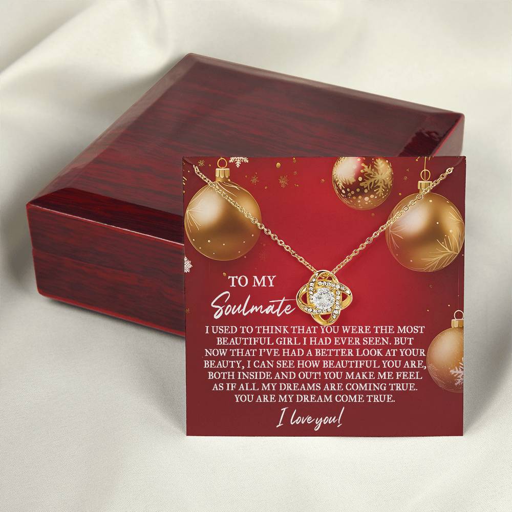 To My Soulmate Necklace, Christmas Gift For Wife, Christmas Ideas For Woman, Wifes Christmas Gifts, Womens Christmas Ideas