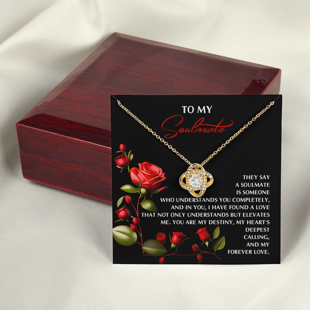 To My Soulmate Necklace, Birthday Gifts For Girlfriend Romantic, Best Valentine Gifts For Wife, Naughty Valentine's Gifts For Wife