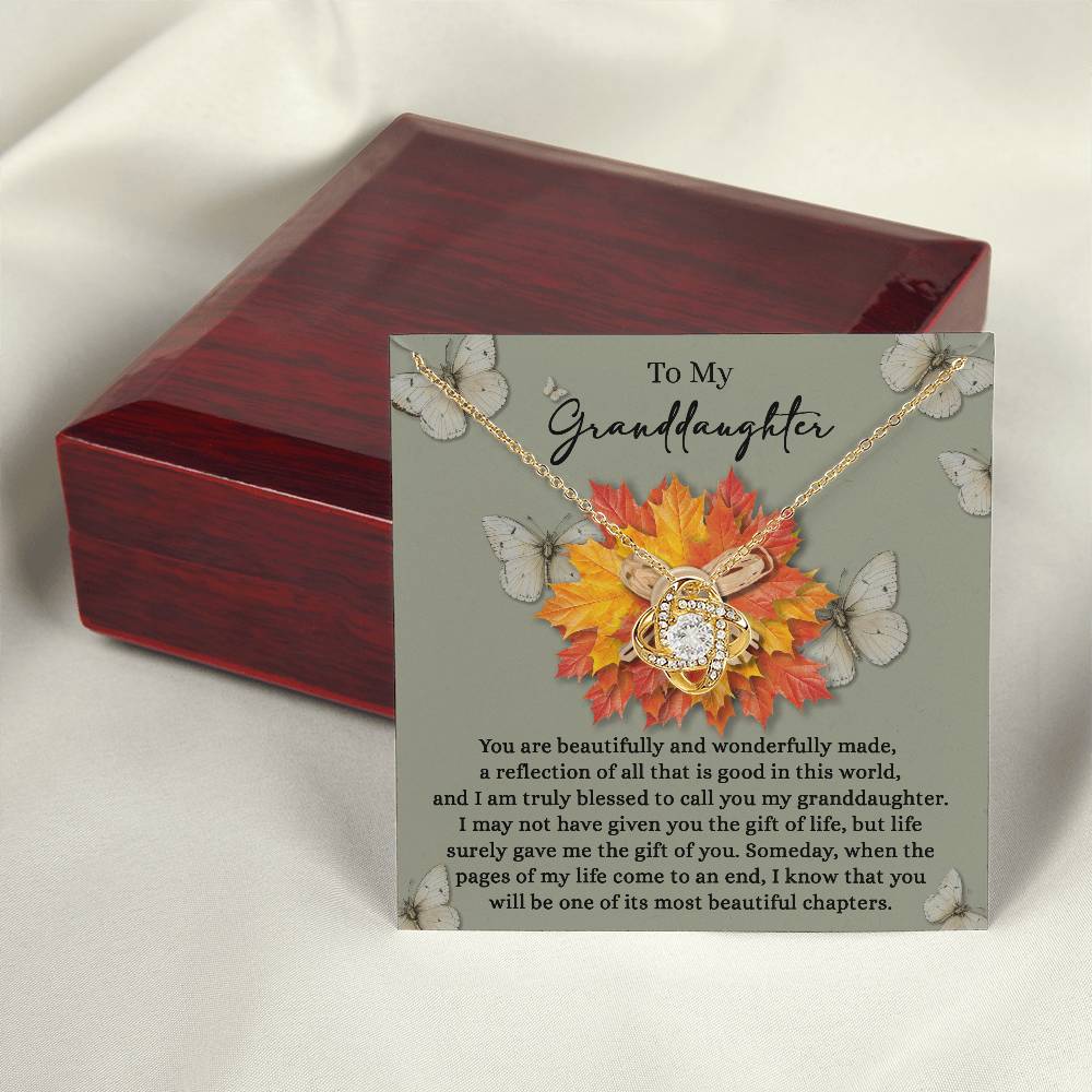 To My Granddaughter Necklace, Our Granddaughter Gifts From Grandparents, Great Granddaughter Necklace, Gifts For Granddaughter Adult