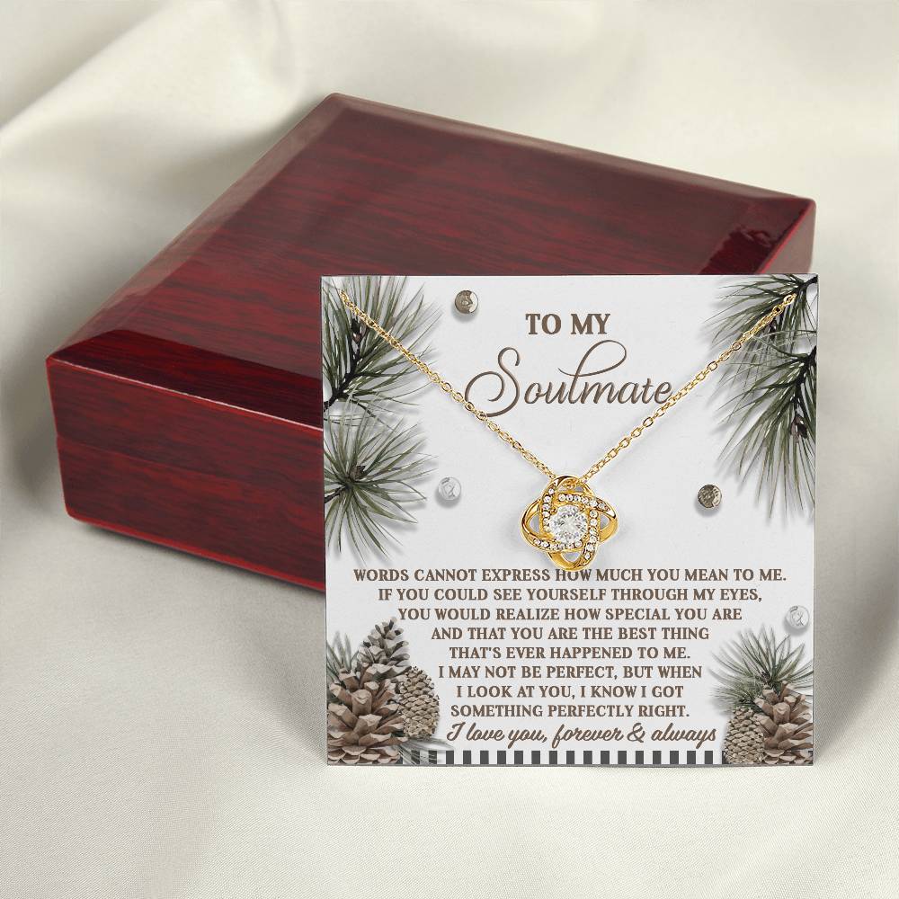 To My Soulmate Necklace, Soulmate Necklace Women, Wife Christmas Gift Ideas, Christmas Gift For Wives, Christmas For Wife