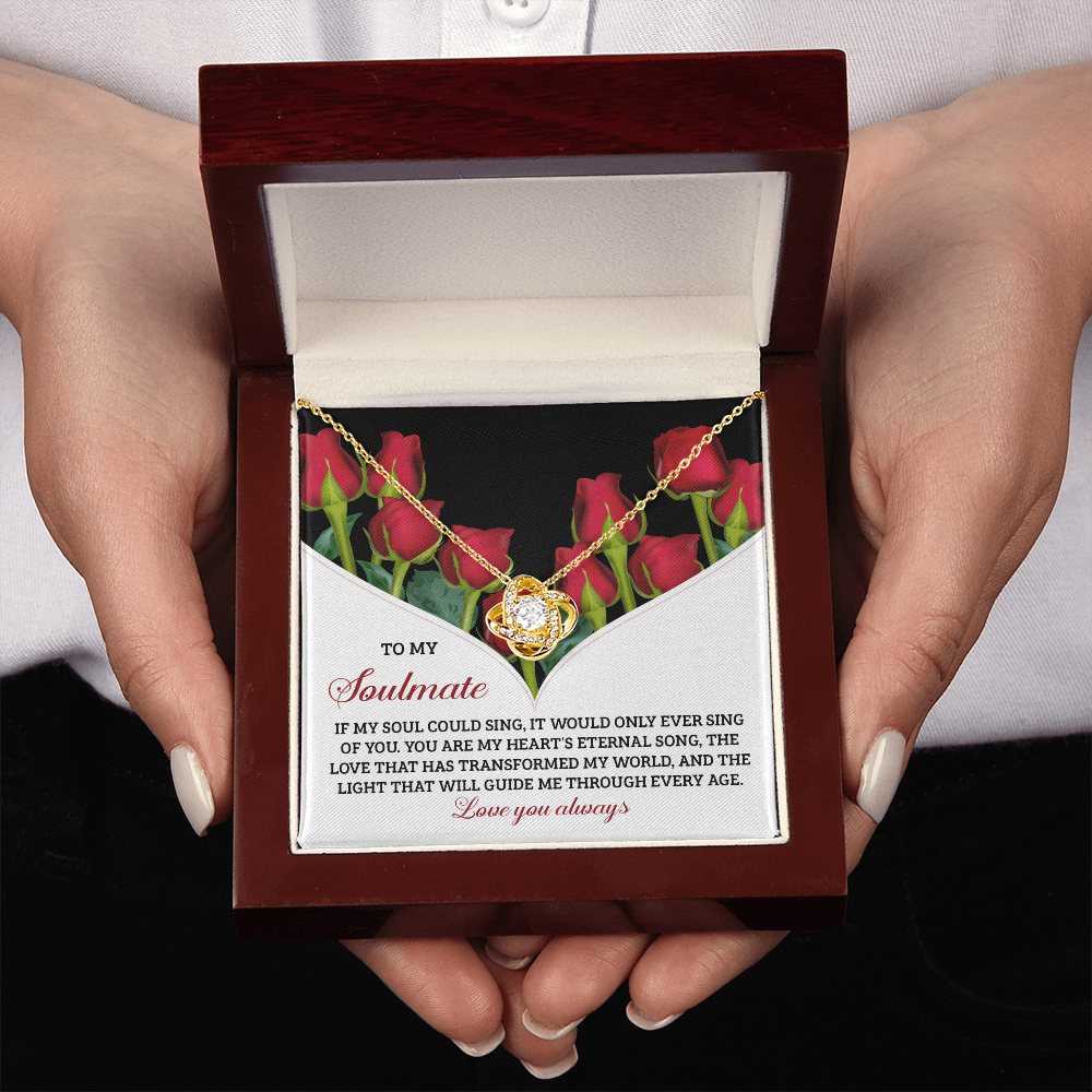 To My Soulmate Necklace, Gift For A Girlfriend Woman, Soulmate Necklace For Women, Valentine Gifts For My Wife, Necklaces For Your Girlfriend
