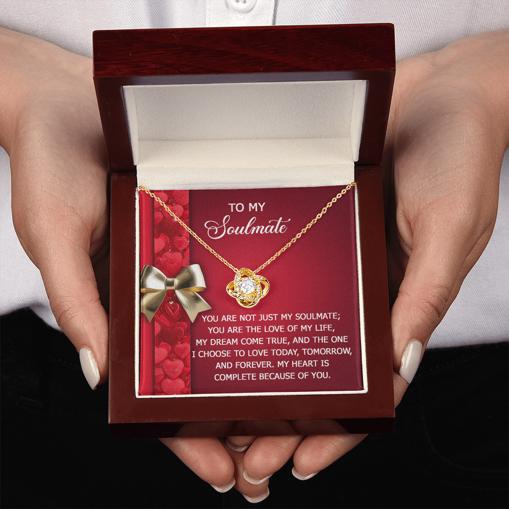 To My Soulmate Necklace, Soulmate Gifts For Women, Valentine Presents For Women, Valentine's Day For Her, Valentine Gifts For Women