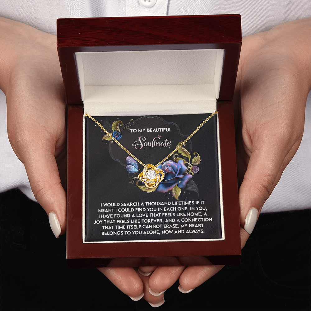 To My Beautiful Soulmate Necklace, Best Gifts For Girlfriend Christmas, Valentine Gifts For Her, Best Valentine Gifts For Her, Valentine's For Her
