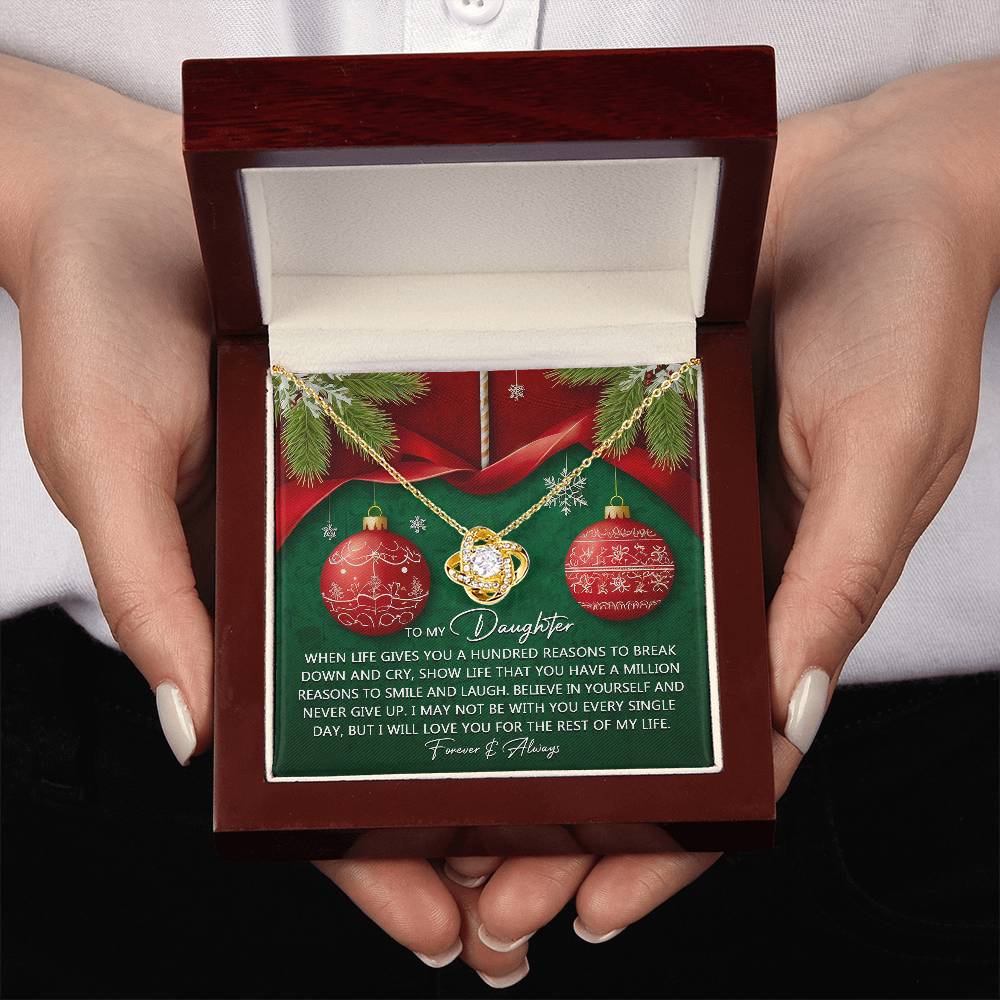 To My Daughter Necklace, Father Daughter Christmas Gifts, Daughter Gifts For Christmas, Adult Daughter Christmas Gifts