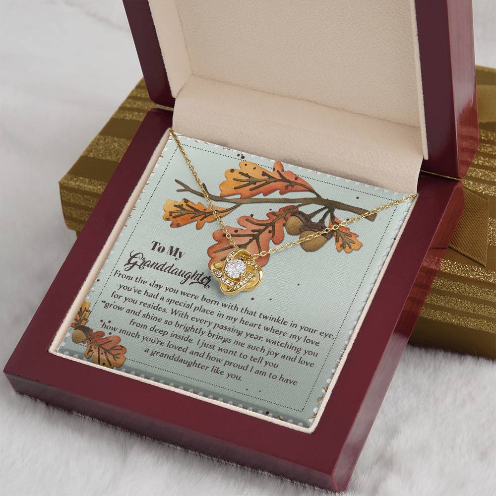 To My Granddaughter Necklace, Gifts For Granddaughter From Grandma, Valentines Card For Granddaughter, Necklace For Granddaughter From Grandpa
